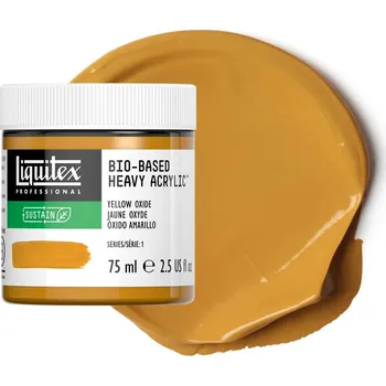 Vodová barva Akrylová barva Liquitex Professional Bio-Based - Yellow Oxide