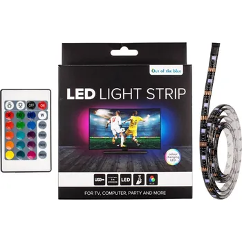 LED osvětlení Světelný pás LED 2 metry + ovladač