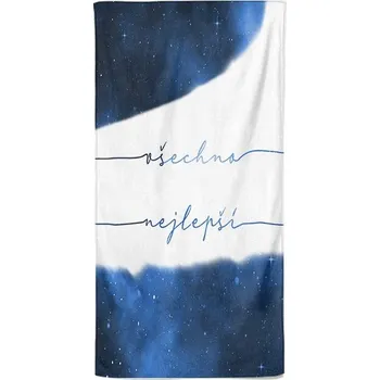 Osuška 140 x 70 cm - Všechno nejlepší - Vesmír