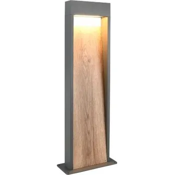 Venkovní osvětlení Trio T546960135 LED zahradní sloupek SALMON | 11W integrovaný LED zdroj | 1200lm | 3000K + Philips 8719514257566 LED žárovka 1x8W-60W | E27 | 806lm | 2700K