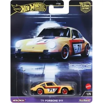 auto na autodráhu Hot Wheels Premium Car Culture Exotic Envy 71 Porsche 911
