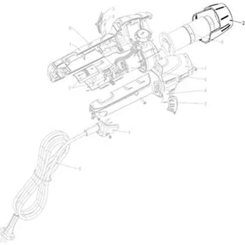 Horkovzdušná pistole Steinel 110040785 - Náhradní díl - Ochranná trubice Protection tube pro HG 2420 E, HG 2220 E