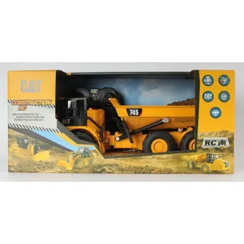 RC model auta Carrera 1:24 RC CAT 745 kloubový sklápěč
