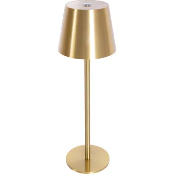 Lampička Toolight Toolight, dotyková LED noční stolní lampa 5W, 3 barvy světla, USB napájení, APP1367-T GOLD, zlatá matná, OSW-08629