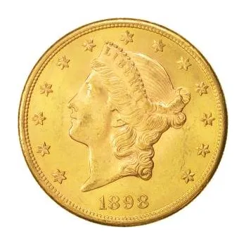 US Mint 20$ zlatá mince Double Eagle Liberty Head - Kopf