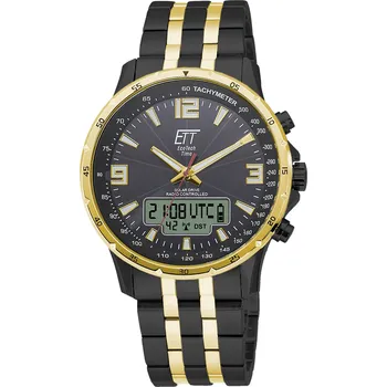 Hodinky ETT Eco Tech Time ETT EGS-11567-21M Solar Drive Radio Controlled Professional Arctica 43mm