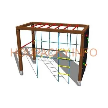 Hra na zahradu Šplhací sestava SS608K - celokovová