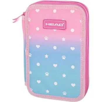Penál Dvoupatrový penál bez náplně Head PASTEL LOVE, AC2, 503022054