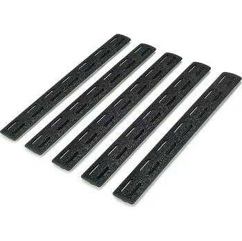 Airsoft BCM - Bravo Company USA, Inc. BCMGUNFIGHTER™ M-LOK® Rail Panel Kit, 5.5-inch - různé barvy (5 pack) Barevná varianta: Black