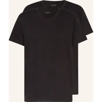 Pánská móda Boss Pánská Sada 2 Triček Comfort, černá, XXL