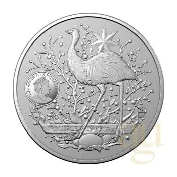 1 unce stříbrná mince Austrálie Coat of Arms 2021