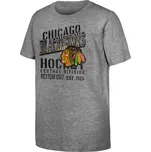Outerstuff Dětské tričko Chicago Blackhawks NHL Go Time Ss Tee Velikost: Dětské L (13 - 14 let)