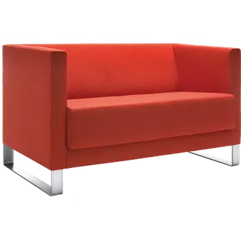 Sedací souprava VELA - 2V, křeslo, látka VX EV 4 - látka cihlová