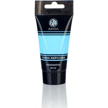 Vodová barva Art&Hobby ARTEA Akrylová barva Profi 60ml, Aquamarine / Akvamarínová Modrá, 309118008