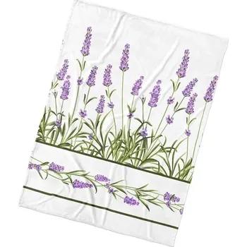 deka Mikroplyšová deka Levandulová Zahrada 150x200