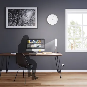 Lampička Regent Lighting Regent Joker LED stolní lampa, stříbrná - výška světelného modulu 25 cm LED celkem 11 W - Doprava zdarma