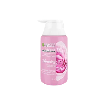Agiva BLOOM Anti Age tělový balzam s retinolem a růžovou vodou 300 ml