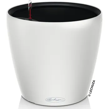 Květináč LECHUZA Classico Color LS Velikost: průměr 21 cm, Barva: Bílá