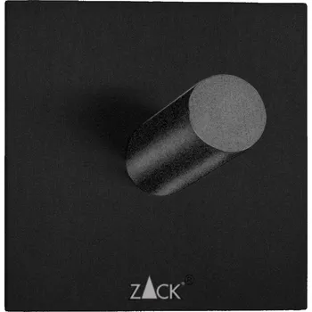 Držák na ručník Háček na ručník DUPLO 5 cm, černá, nerezová ocel, Zack