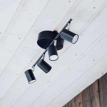 Lampička By Rydéns Correct stropní bodovka 4 zdroje černá matná černá 4 x 35 W - Doprava zdarma