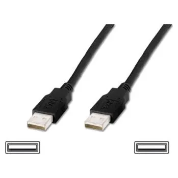 Digitus AK-300101-050-S USB A/samec na A/samec, 5m, černý