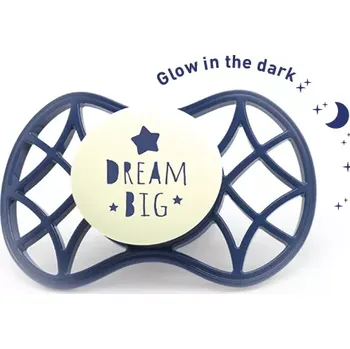 Nuvita ortodontický Cool svítící ve tmě moon Blue