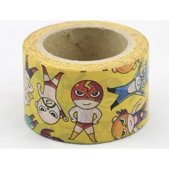 Lepicí páska Dekorační lepicí páska - WASHI páska 30mm x 10m - Infantilní bojovníci