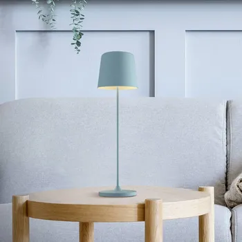 Venkovní osvětlení Brilliant Dobíjecí stolní lampa Kaami LED, stmívatelná, světle modrá 1 x 2 W LED - Doprava zdarma