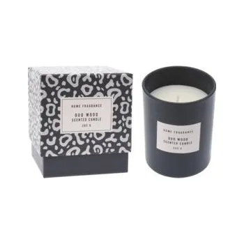 Svíčka Aromatická svíčka ve skle Oud Wood 10x8 cm