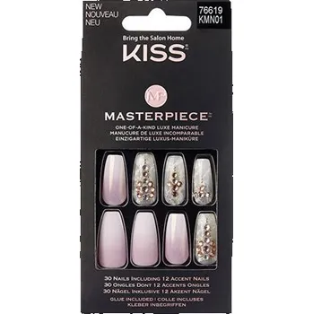 Kiss My Face Masterpiece Nails Kitty Gurl Nails - Nalepovací nehty ( 30 ks )