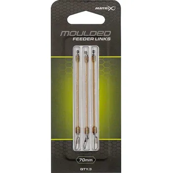 3ks - Feederové Závěsky Matrix Moulded Feeder Links Délka 70mm