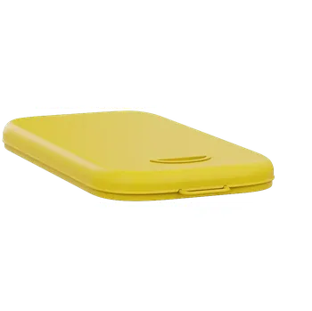 Odpadkový koš VNP víko žluté