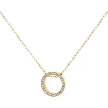 Náhrdelník Dámský zlacený náhrdelník z chirurgické oceli ONHR0032F