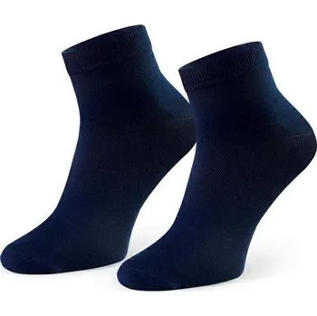 Pánské ponožky Tmavě modré pánské bambusové ponožky Art.028 WT003, SIZE 44-46 NAVY BLUE Velikost: 41/43