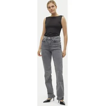 Vero Moda Jeansy Tessa 10320583 Šedá Straight Fit 25_32
