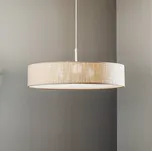 Euluna Závěsné svítidlo Turda, šedé, Ø 65 cm šedá, bílá 3 x 25 W LED - Doprava zdarma