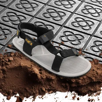 Pánské sandále Xeroshoes RRAT´S T-MINIMAL sandále černé Velikost: 45