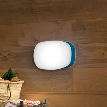 Lampička LZF LamPS LZF Guijarro Medium LED nástěnné světlo, modrá modrý, bílý LED celkem 17 W - Doprava zdarma