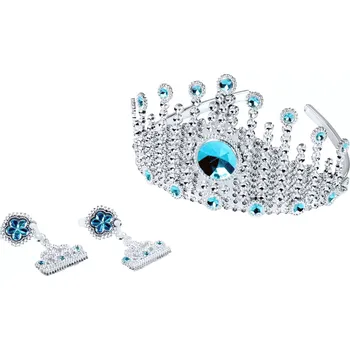 RAPPA Korunka zimní království princezna s náušnicemi