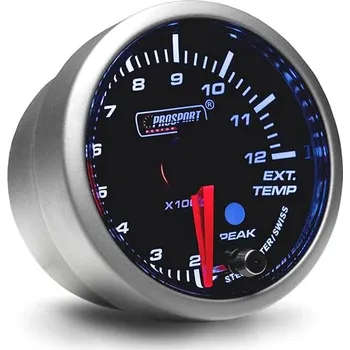 Prosport Performance Přídavný budík řady Premium, měřená hodnota teplota EGT