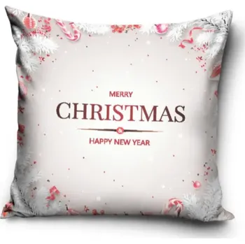 Povlak na dekorativní polštářek Carbotex Vánoční povlečení na polštářek Merry Christmas, 40/40cm,PNL231228
