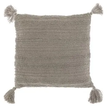 Polštář Ozdobný polštář Fonne šedý