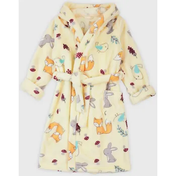 Dámský župan Dívčí hřejivý župan Animals krátký