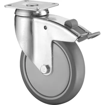 Příslušenství k zahradní technice Přístrojové pryžové zesílené pojezdové kolečko C120.A85.081