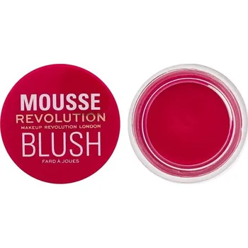 Tvářenka Makeup Revolution Mousse Blush 6 g Juicy Fuchsia Pink