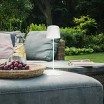 Brilliant Nabíjecí stolní lampa Kaami LED, stmívatelná, matná bílá bílý matný 1 x 2 W LED - Doprava zdarma