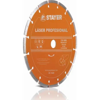 Řezný kotouč STAYER 125 x 22,2 x 7 mm Láser Profesional Stayer