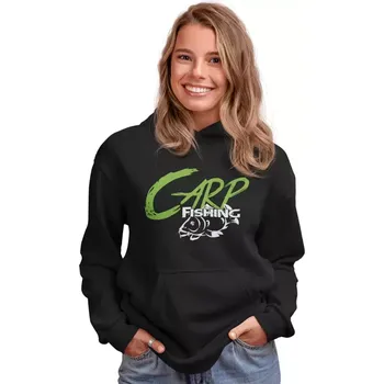 Dámská mikina Dámská mikina Carp Fishing černá