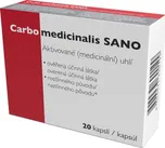 Sano Carbo medicinalis 250 mg 20 cps.