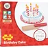 Hra na obchod Bigjigs Toys Krájecí narozeninový dort
